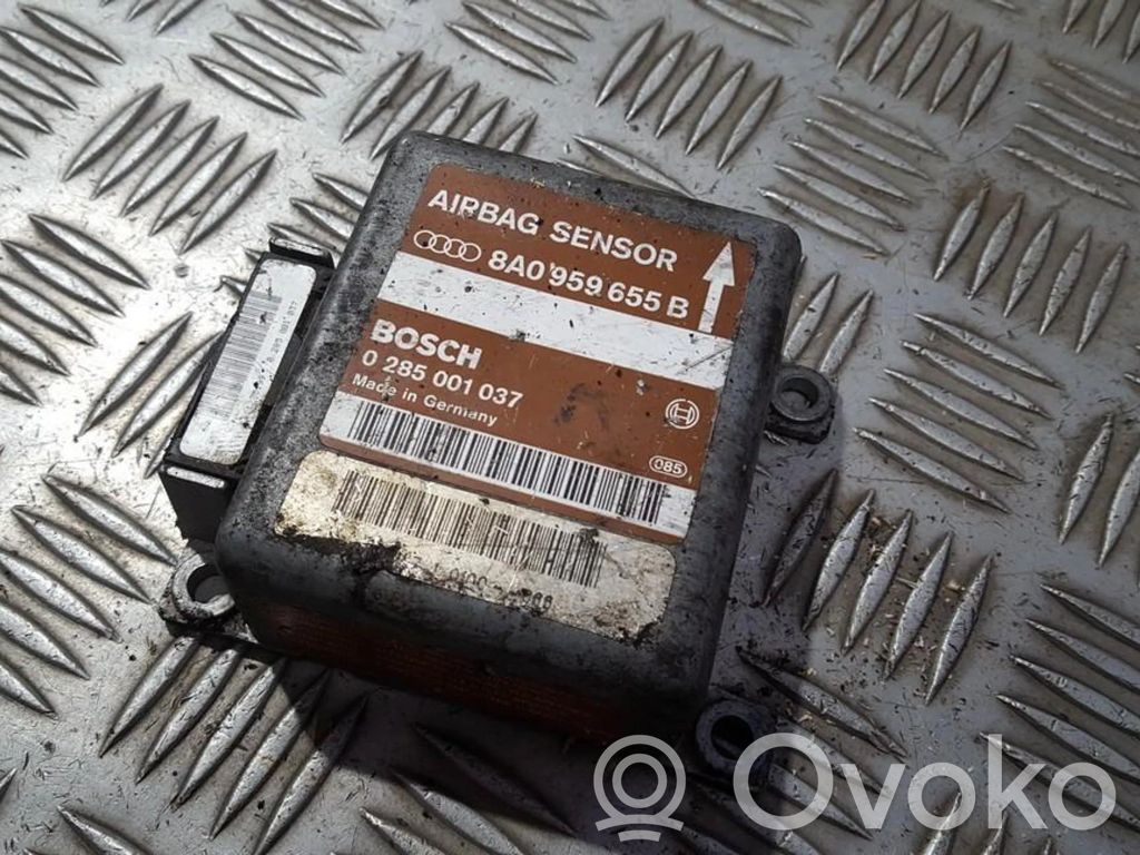 Centralina/modulo airbag   8A0959655B,0285001037,0285001037,8A0959655B