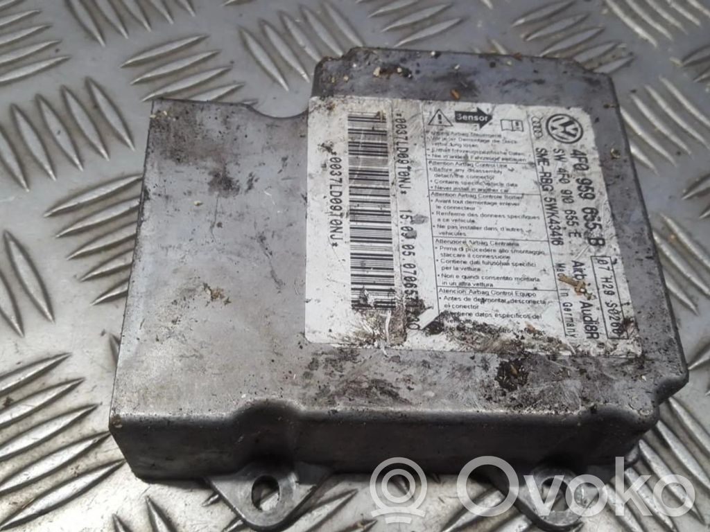 Audi A6 S6 C6 4F Centralina/modulo airbag 