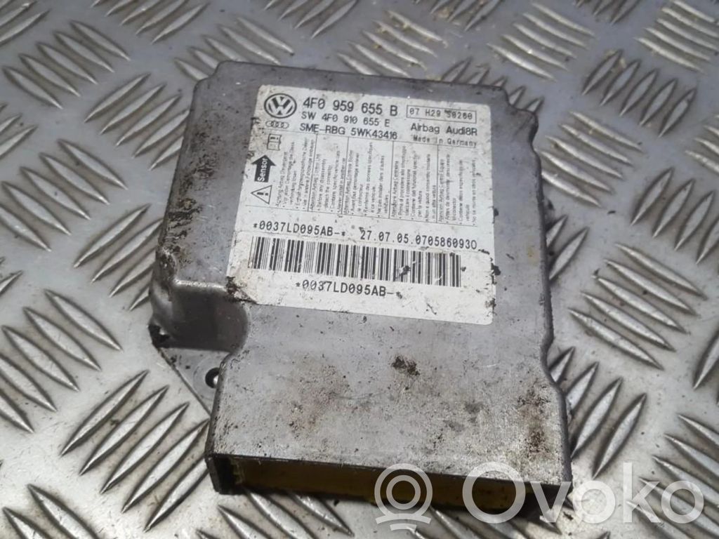 Audi A6 S6 C6 4F Centralina/modulo airbag 
