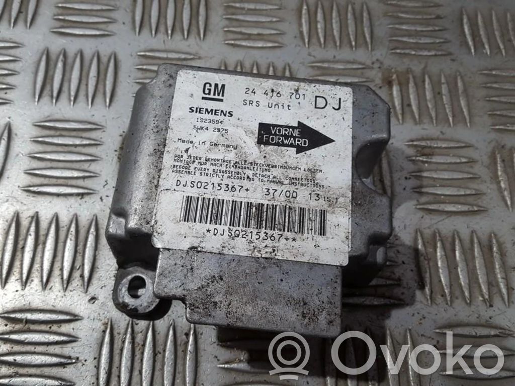 Opel Vectra B Centralina/modulo airbag