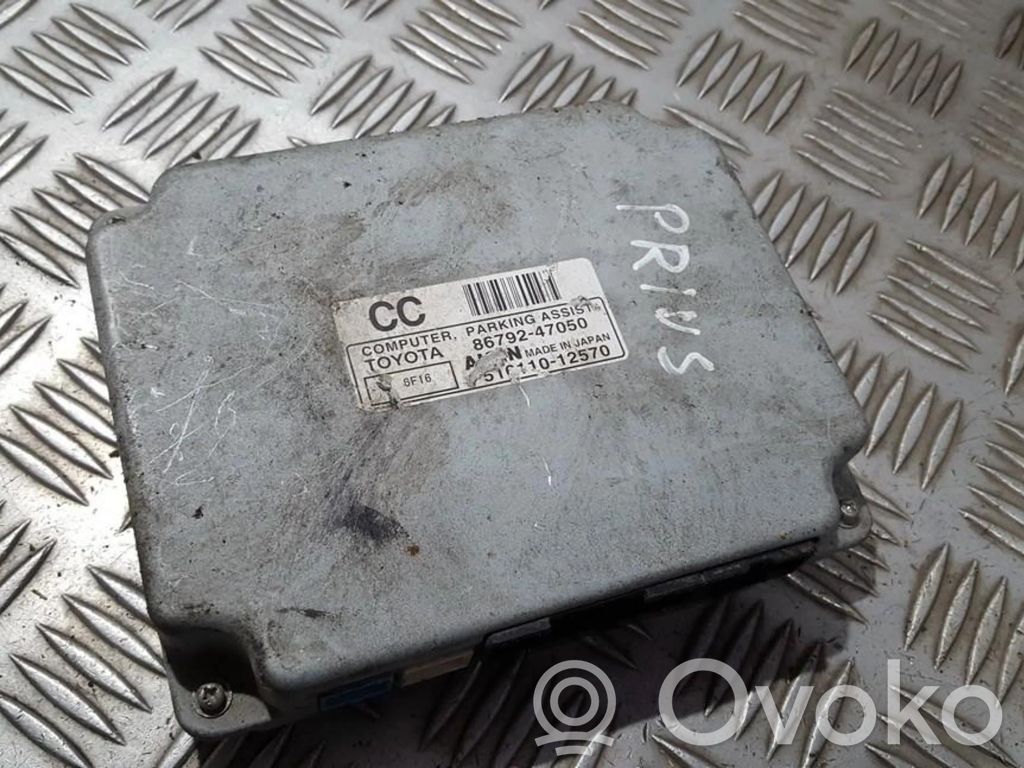 Toyota Prius (XW20) Centralina/modulo sensori di parcheggio PDC 