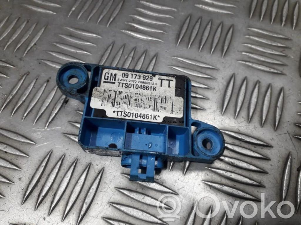 Opel Omega B2 Airbagsensor Crashsensor Drucksensor 