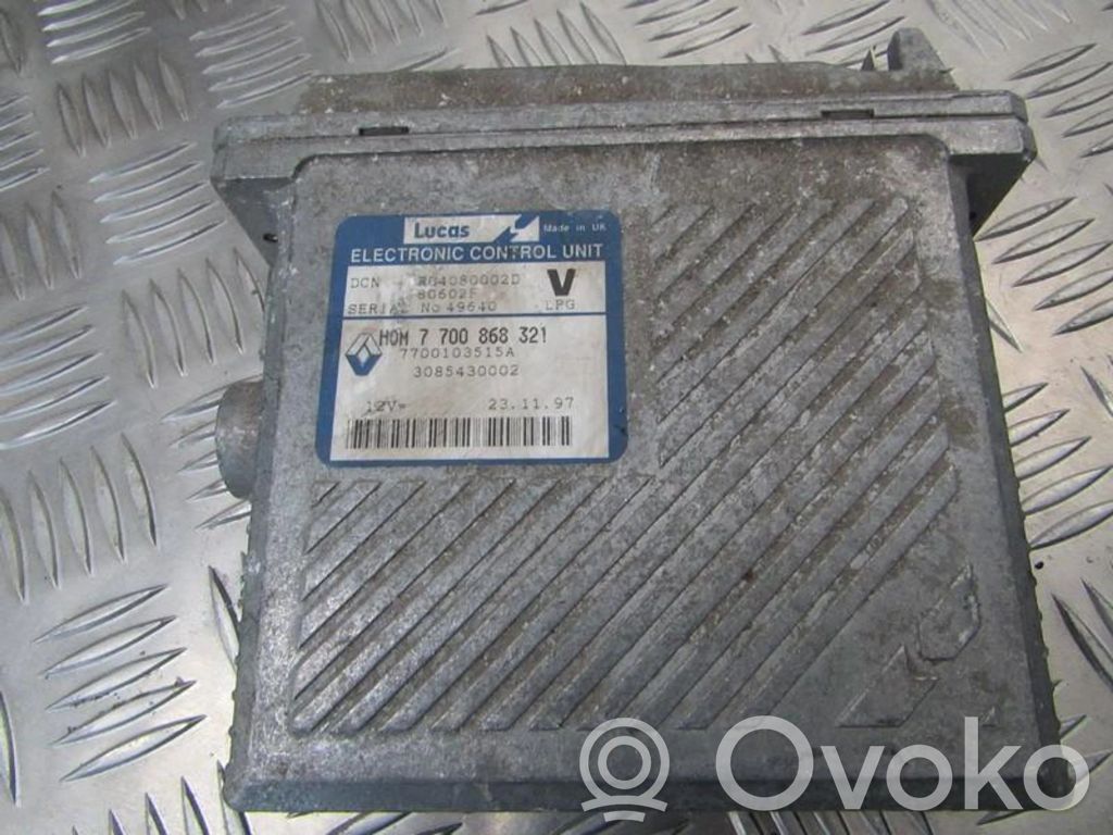 Engine control unit/module   HOM7700868321,7700103515A,3085430002,7700103515A,80602F,HOM7700868321,R04080002D