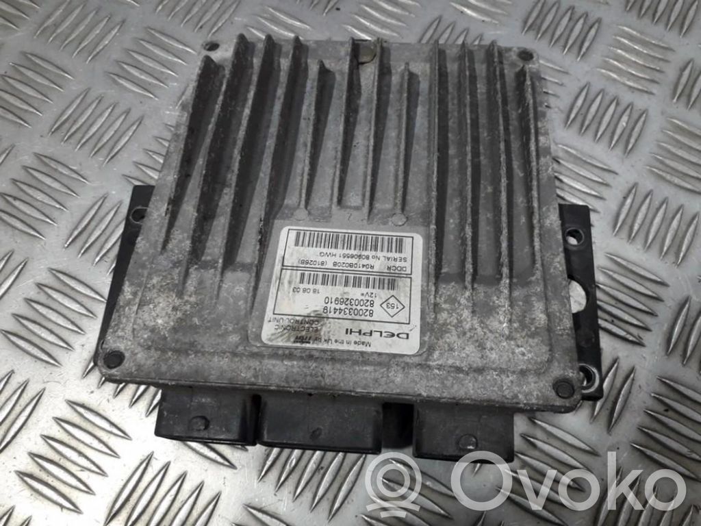 Renault Megane II Sterownik / Moduł ECU 