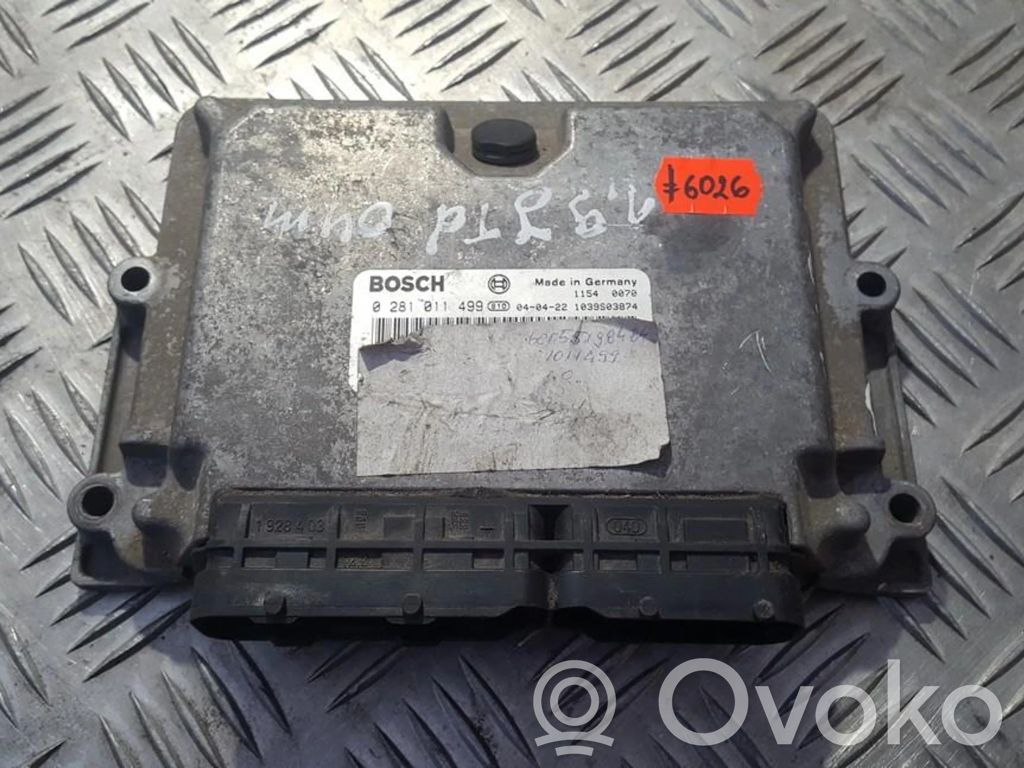 Fiat Doblo Engine control unit/module 