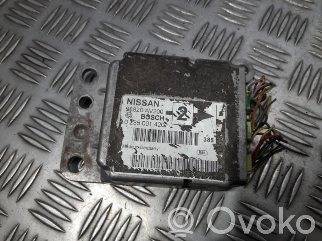 Nissan Primera Unitate/modul de comandă airbaguri 