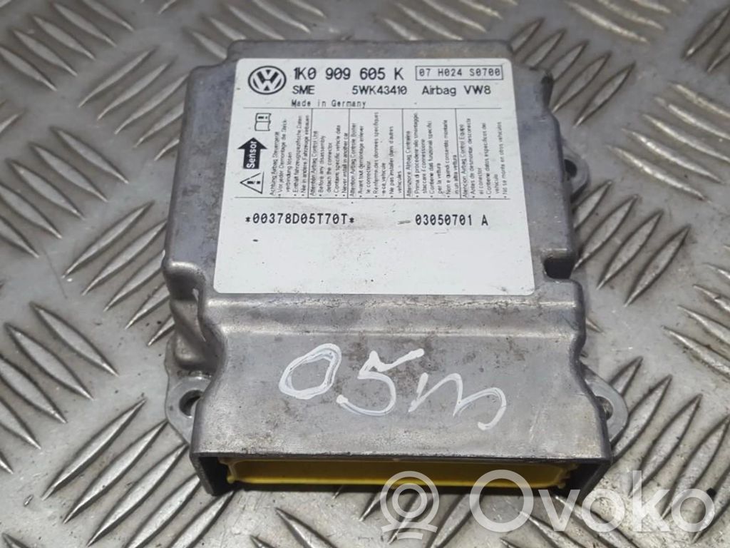 Skoda Fabia Mk1 (6Y) Unitate/modul de comandă airbaguri 