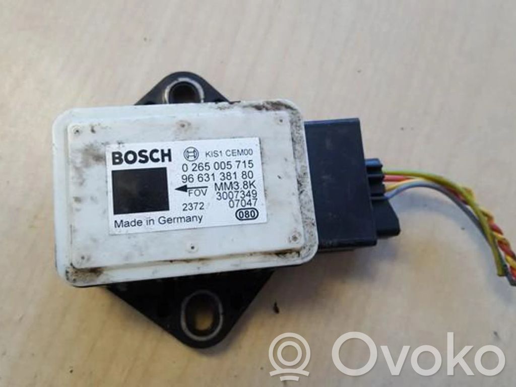 Citroen C4 I Picasso Senzor de accelerație ESP 