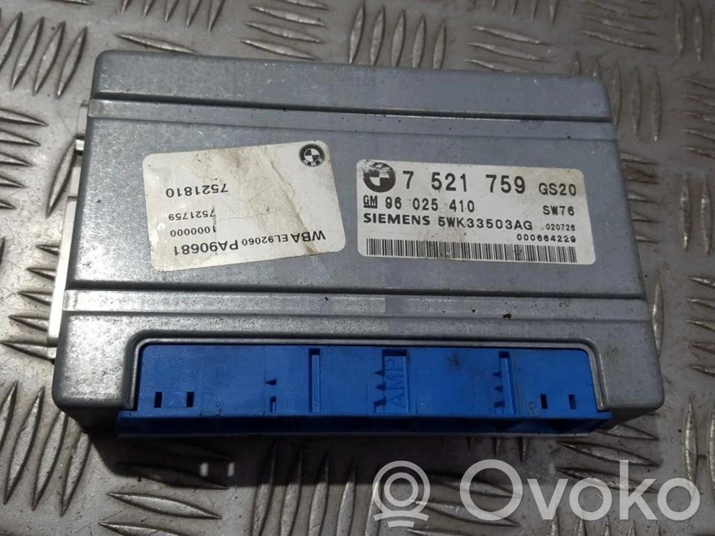 Unidad de control/módulo de la caja de cambios   96025410,7521759,7521759,96025410