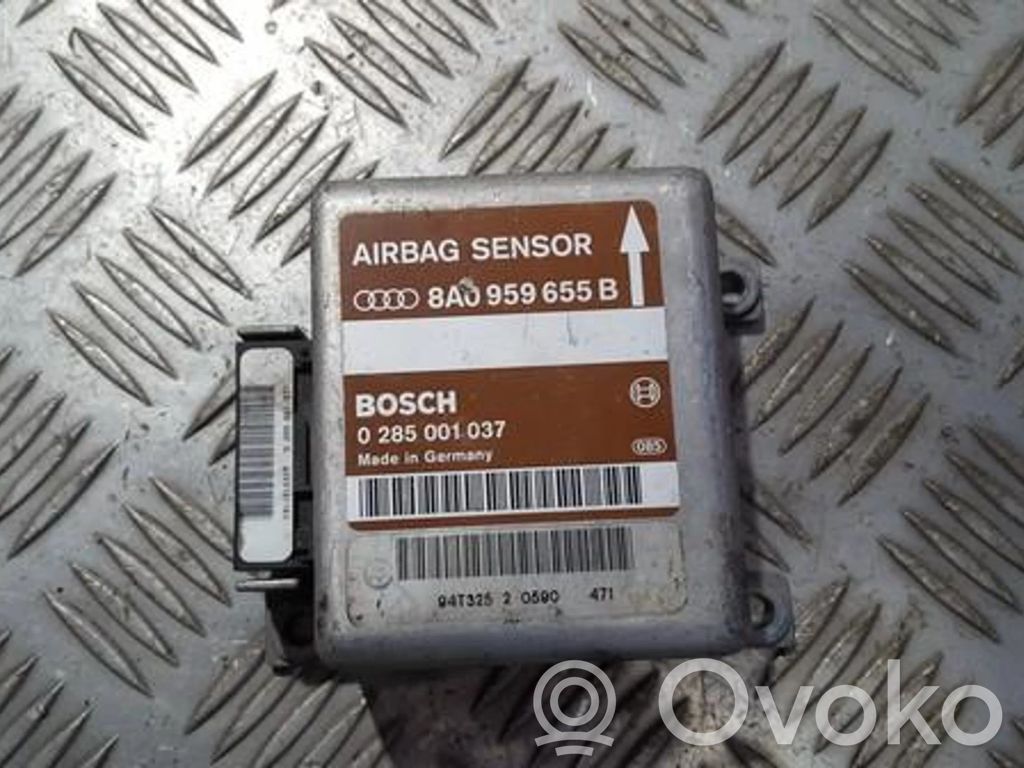 Unidad de control/módulo del Airbag   0285001037,8A0959655B,0285001037,8A0959655B