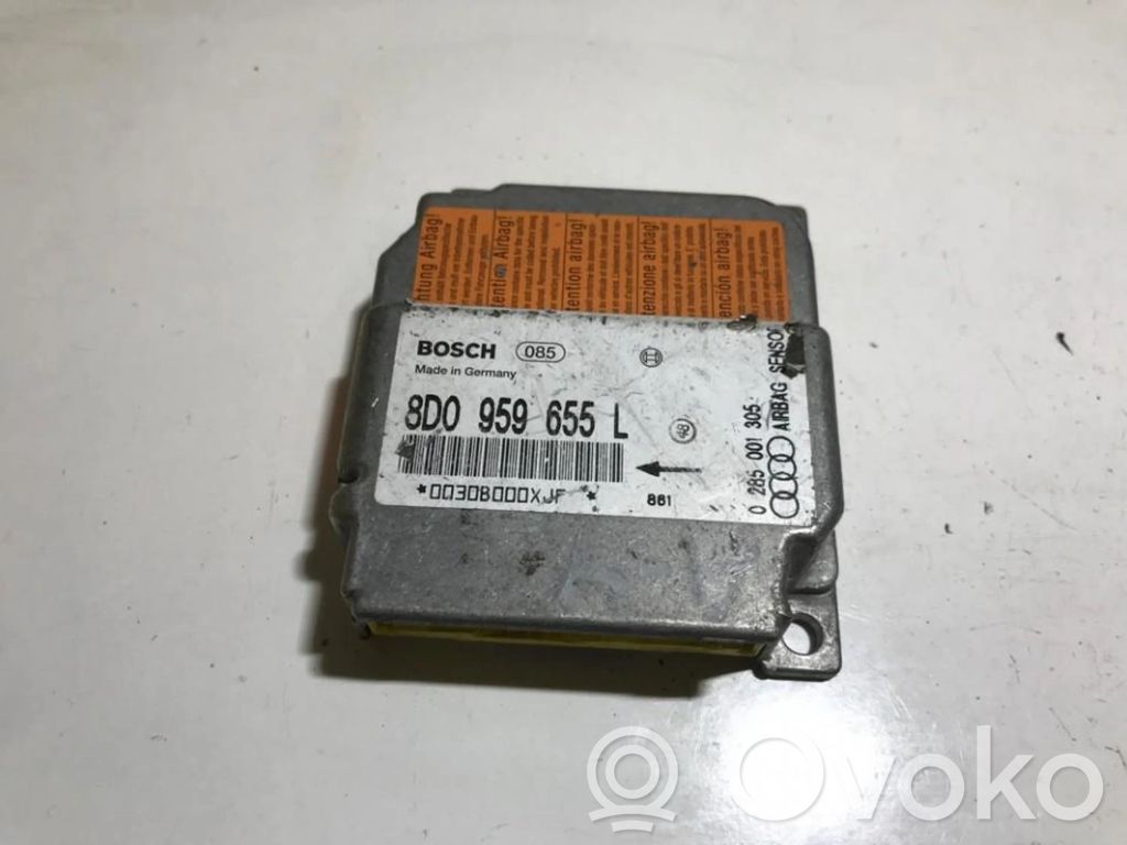 Audi A4 S4 B5 8D Centralina/modulo airbag