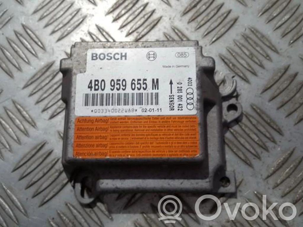 Audi A6 S6 C5 4B Unitate/modul de comandă airbaguri 