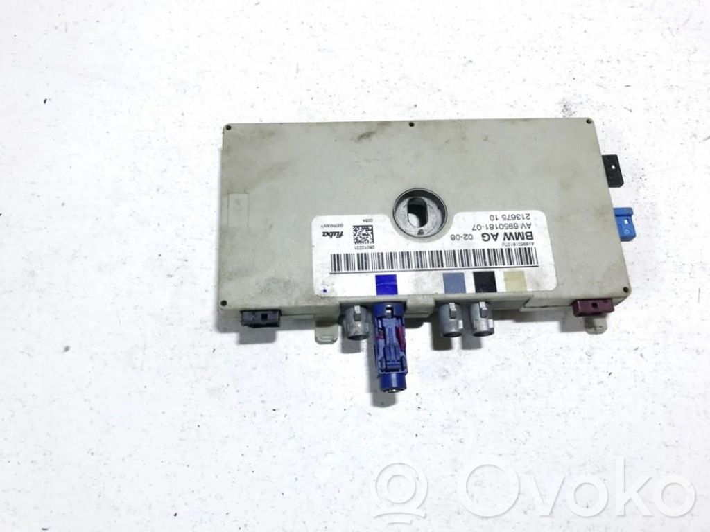 BMW 3 E90 E91 Antenos valdymo blokas 