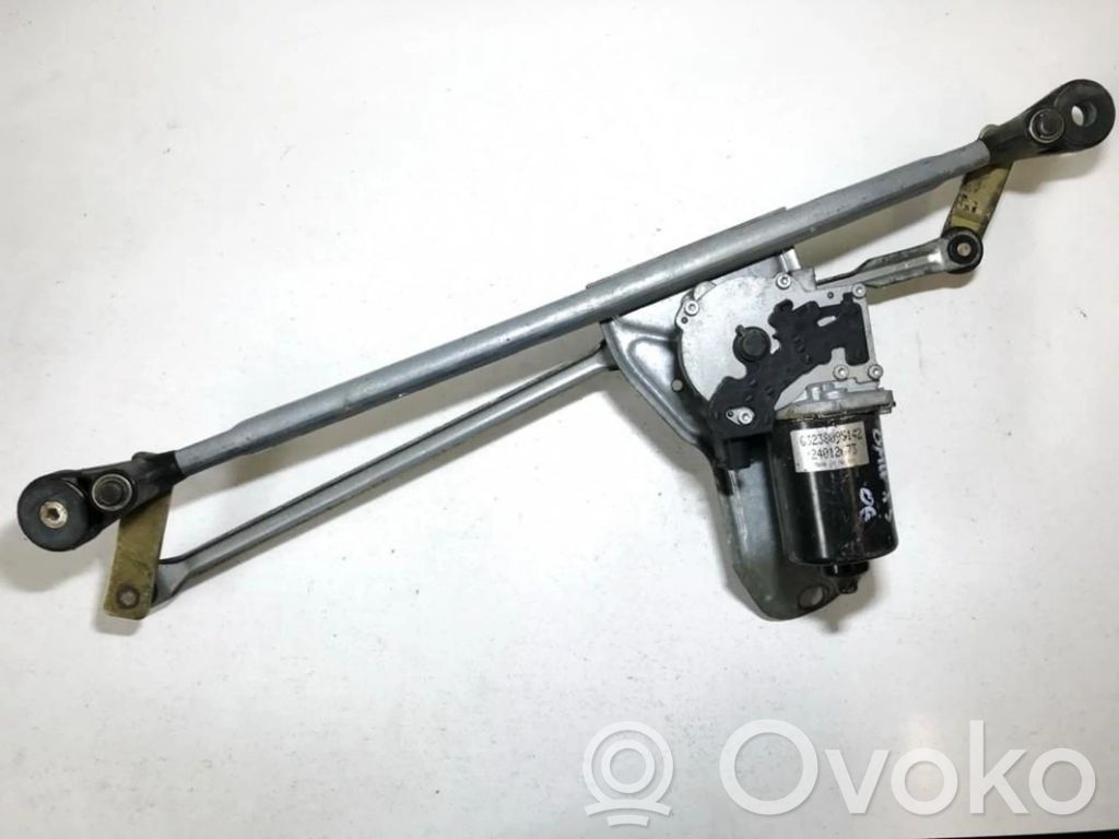BMW X5 E53 Tiranti e motorino del tergicristallo anteriore 