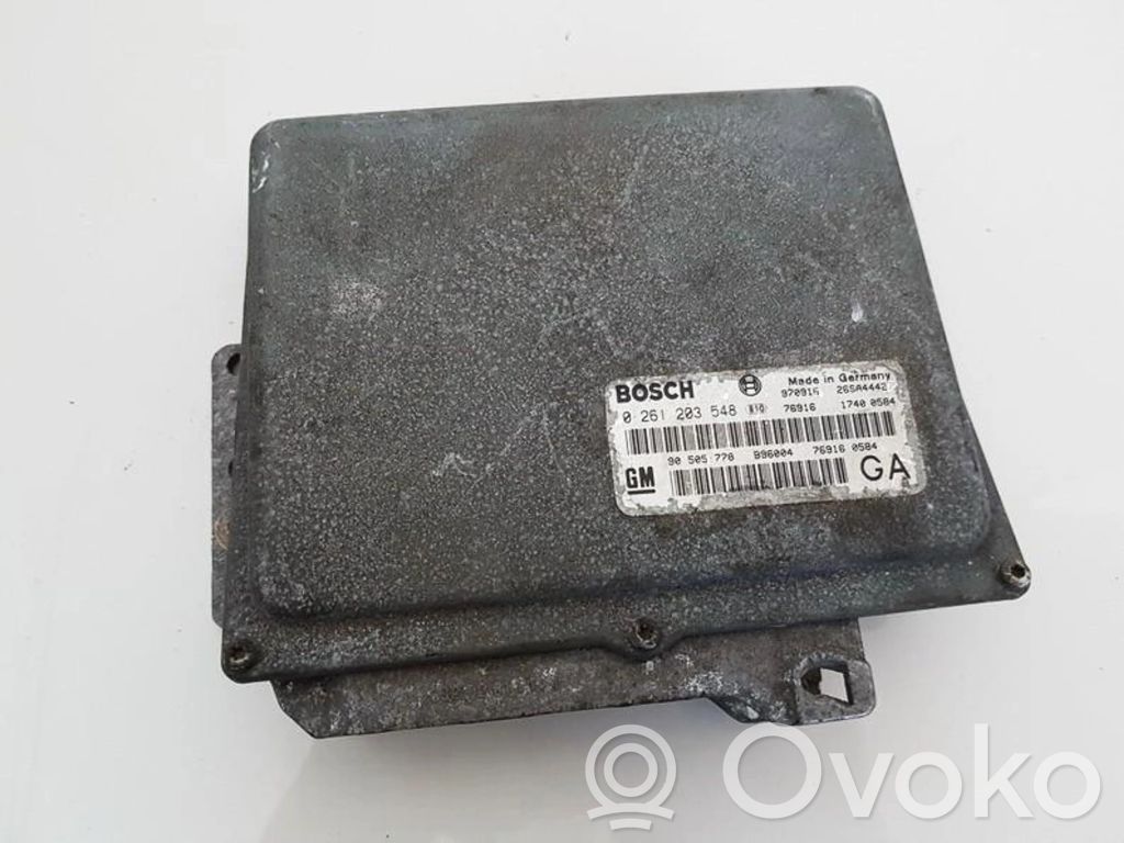 Engine control unit/module   0261203548,90505778,0261203548,90505778