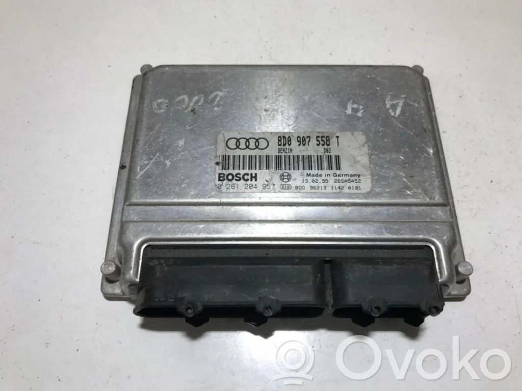 Unidad de control/módulo del motor   8D0907558T,0261204957,0261204957,11420191,26SA5452,8D0907558T