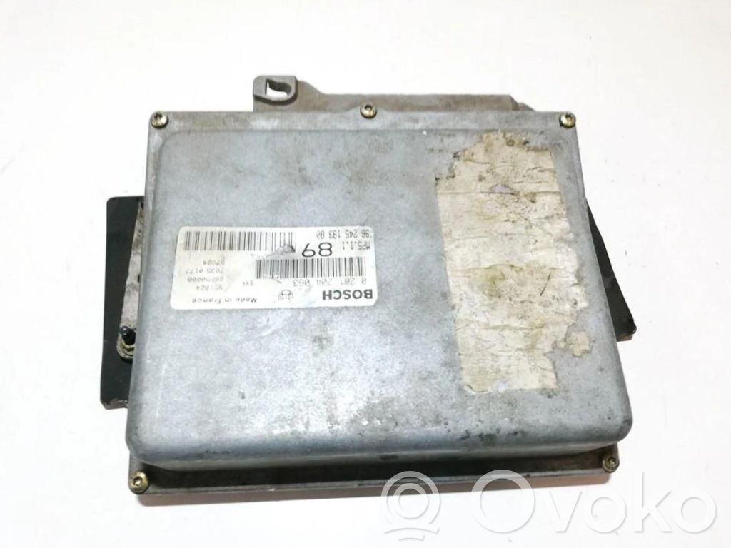 Peugeot 406 Sterownik / Moduł ECU 