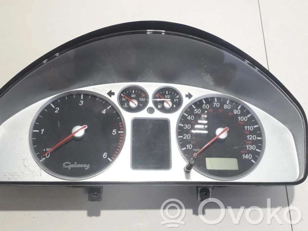 Ford Galaxy Geschwindigkeitsmesser Cockpit 