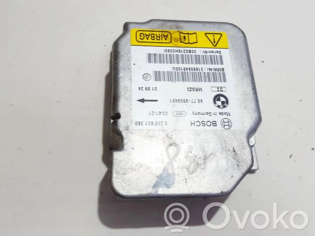 Turvatyynyn ohjainlaite/moduuli   0285001368,65776905491,0285001368,65776905491,65776905491,65776905491