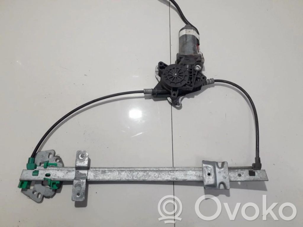 Regulador con motor de la ventanilla de la puerta corredera