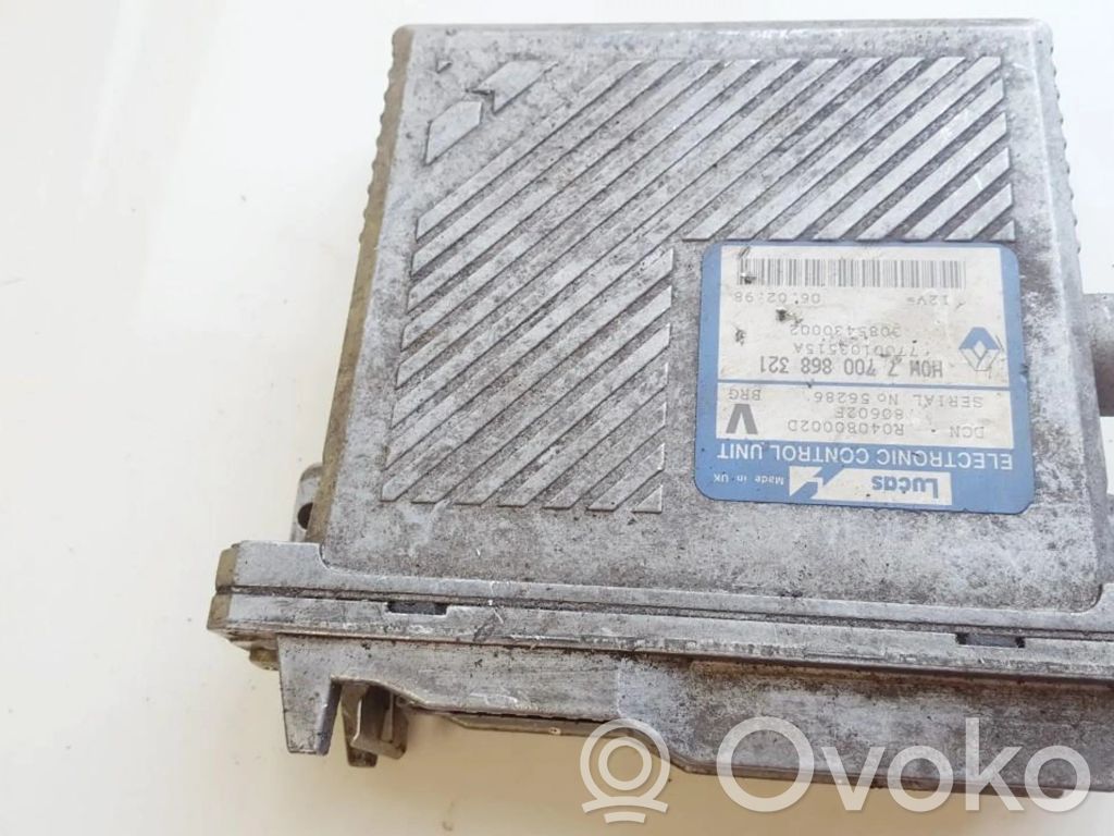Unidad de control/módulo del motor   7700868321,R04080002D,7700868321,R04080002D