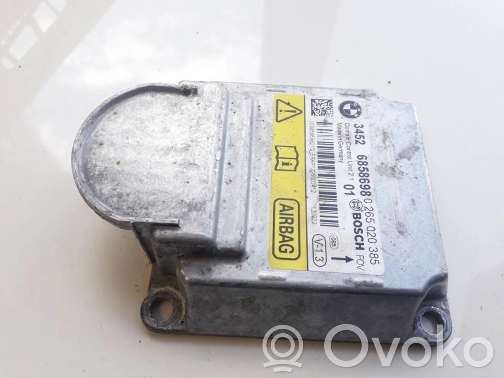 Centralina/modulo airbag   0265020385,34526858698,0265020385,34526858698