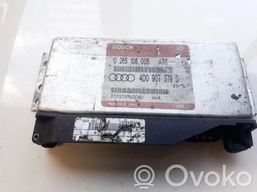 Unidad de control/módulo del ABS   0265108005,4D0907379D,0265108005,4D0907379D