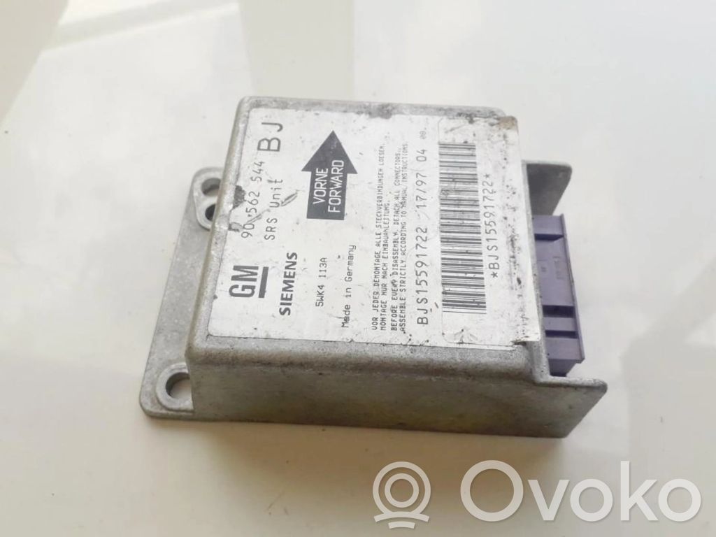 Opel Astra F Unitate/modul de comandă airbaguri 