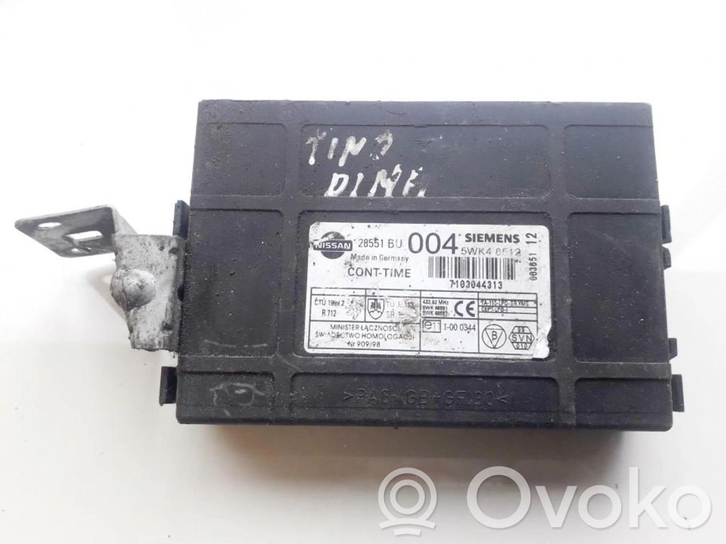 Nissan Almera Tino Modul confort 