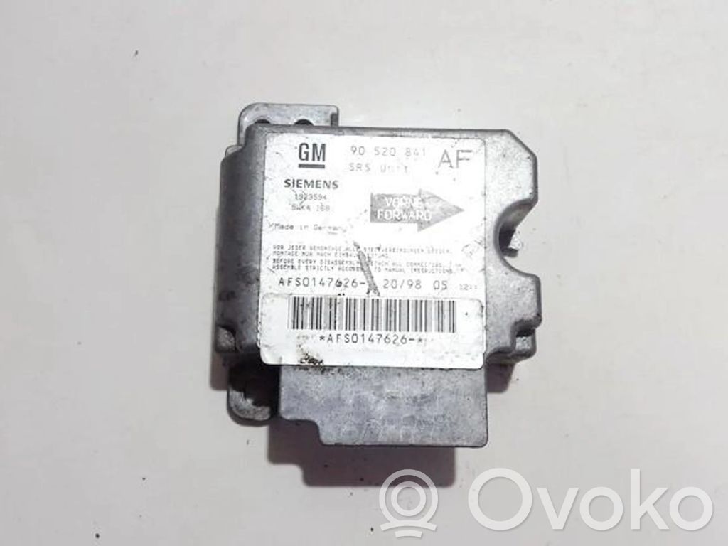 Opel Astra G Centralina/modulo airbag 
