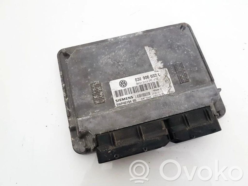 Volkswagen Polo Unitate/modul de control motor 