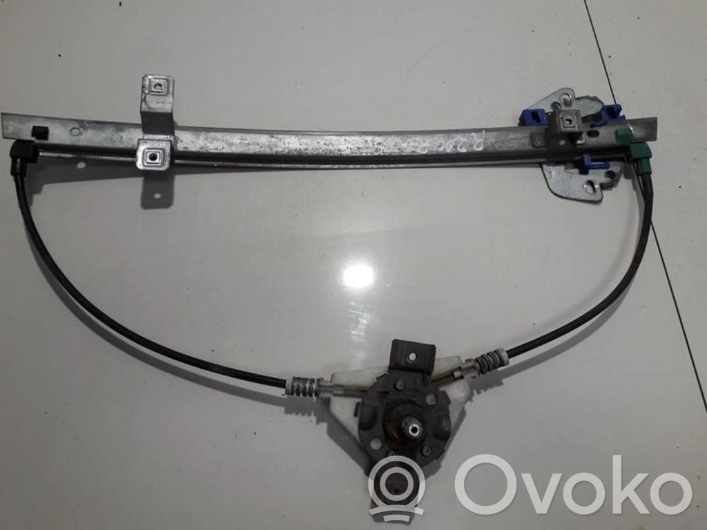 Regulador con motor de la ventanilla de la puerta corredera