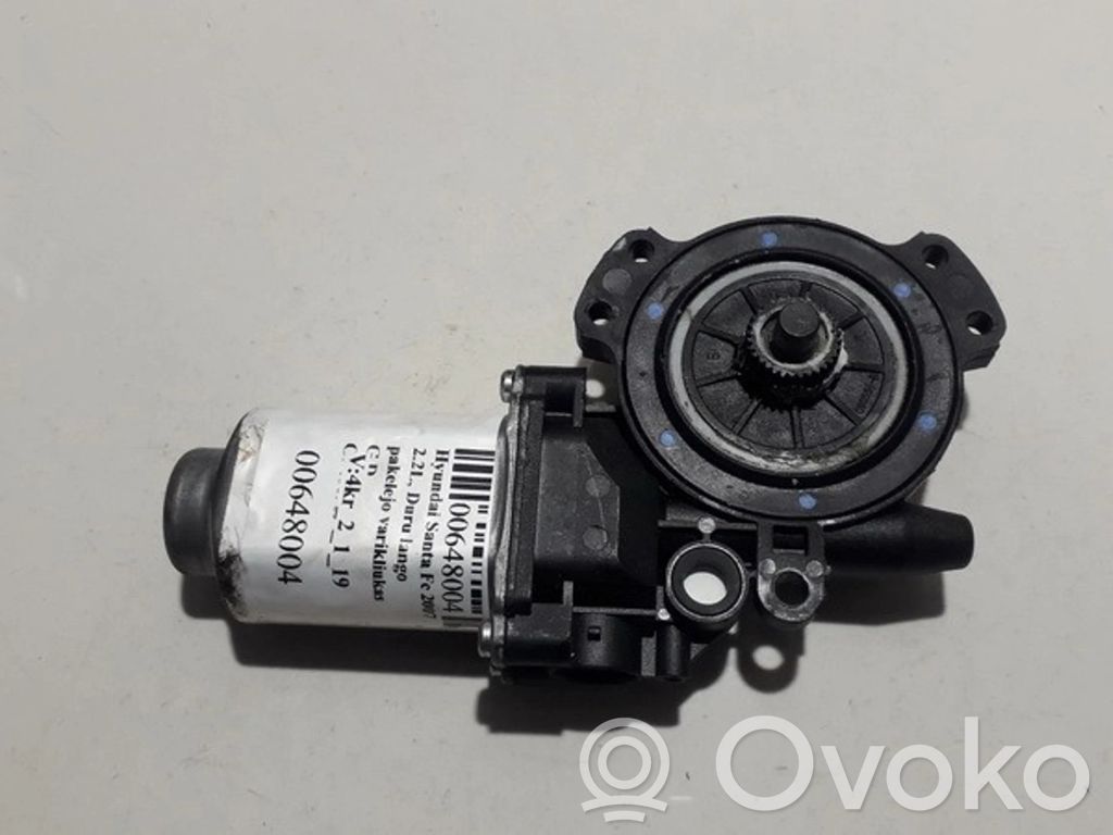 Hyundai Santa Fe Moteur de lève-vitre de porte arrière