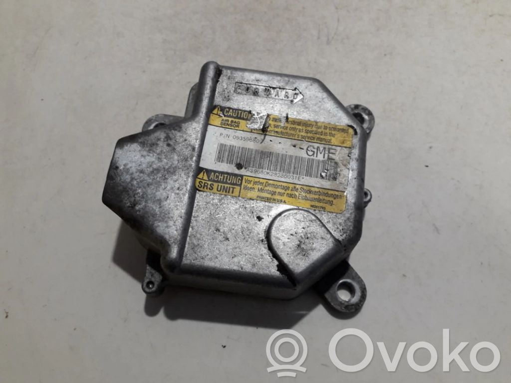 Centralina/modulo airbag   09359680,09359680