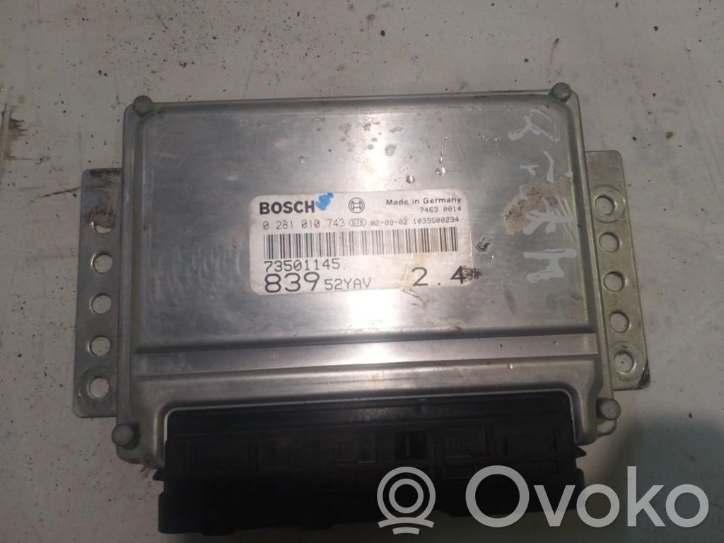 Lancia Lybra Engine control unit/module 