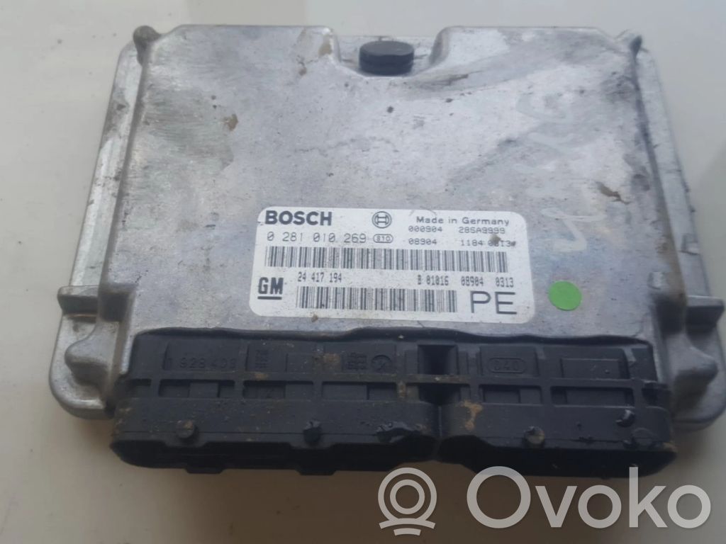 Unidad de control/módulo del motor   0281010269,24417194,0281010269,24417194