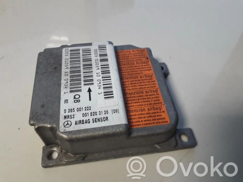 Mercedes-Benz A W168 Centralina/modulo airbag