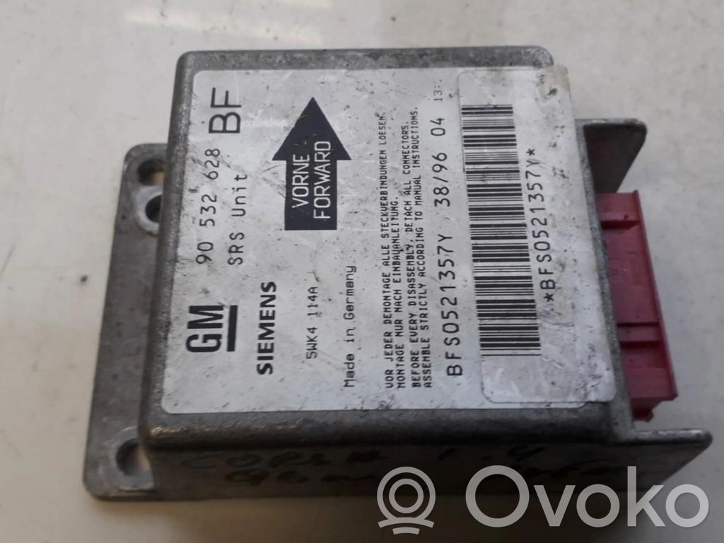 Opel Corsa B Centralina/modulo airbag 