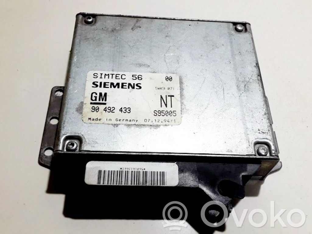 Engine control unit/module   90492433,S95005,90492433,S95005