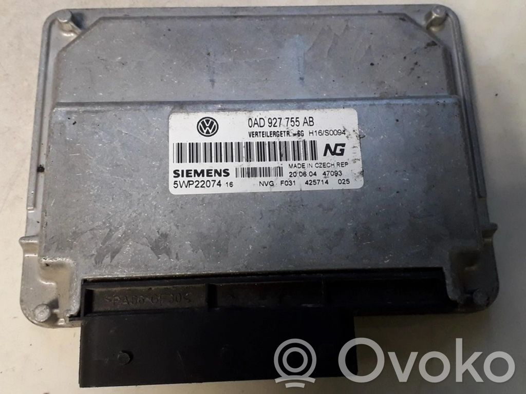 Volkswagen Touareg I Unitate/modul de control cutie de viteze 