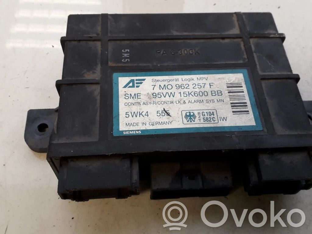 Mukavuusmoduuli   7M0962257F,95VW15K600BB,7M0962257F,95VW15K600BB