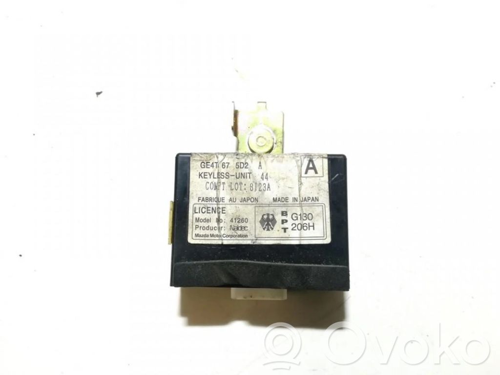 Immobilizer control unit/module   GE4T675D2A,GE4T675D2,GE4T675D2,GE4T675D2A