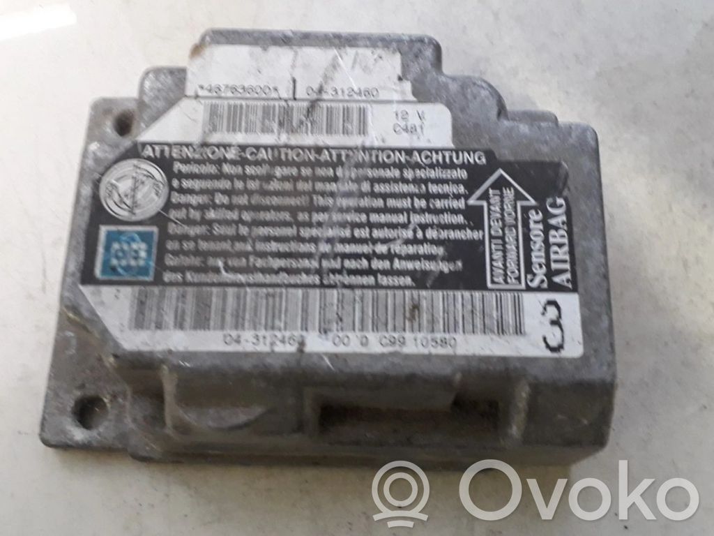 Fiat Marea Unidad de control/módulo del Airbag 
