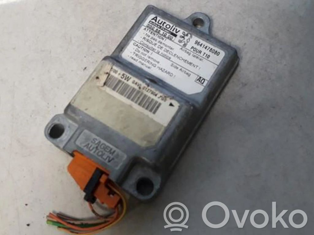 Peugeot 206 Centralina/modulo airbag 