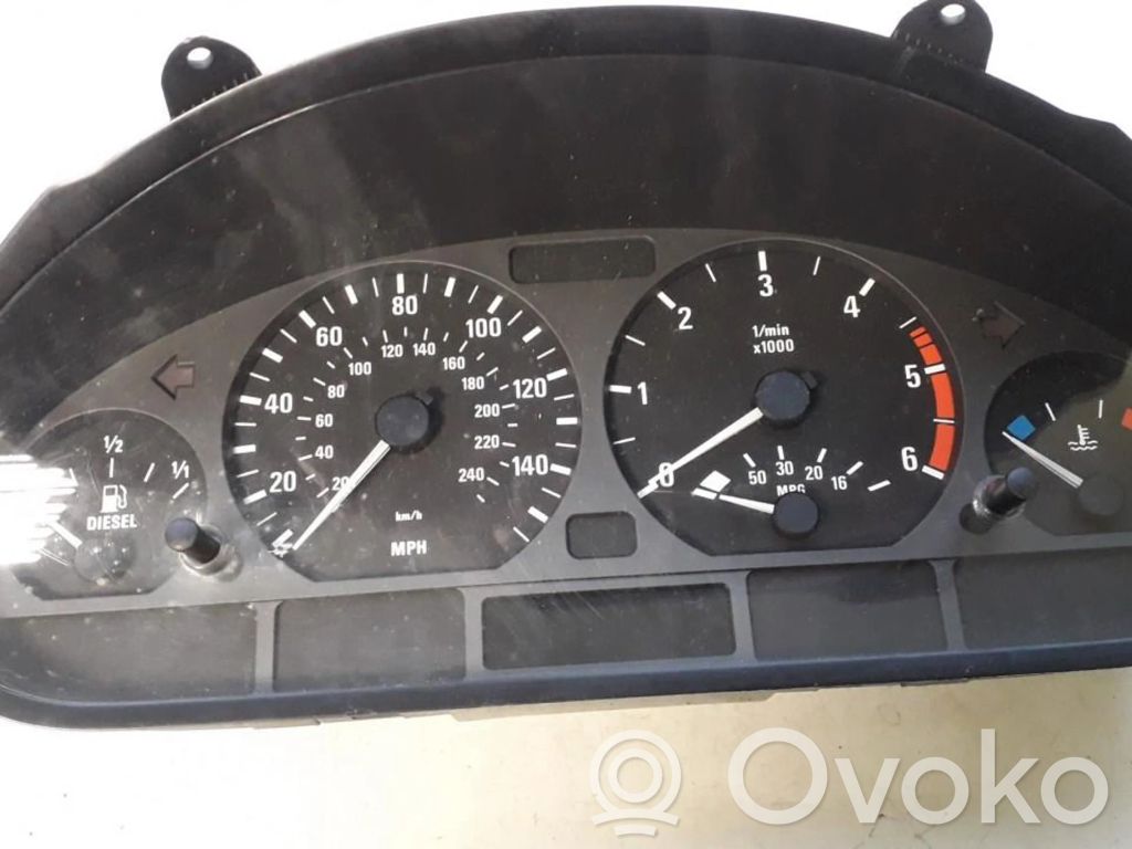 BMW 3 E46 Spidometrs (instrumentu panelī) 