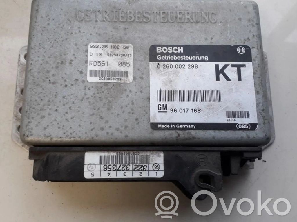 Sterownik / Moduł ECU   96017168,96017168KT,0260002298,96017168,96017168KT