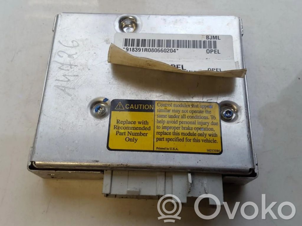 ABS control unit/module   16198391,16213184,16198391,16213184