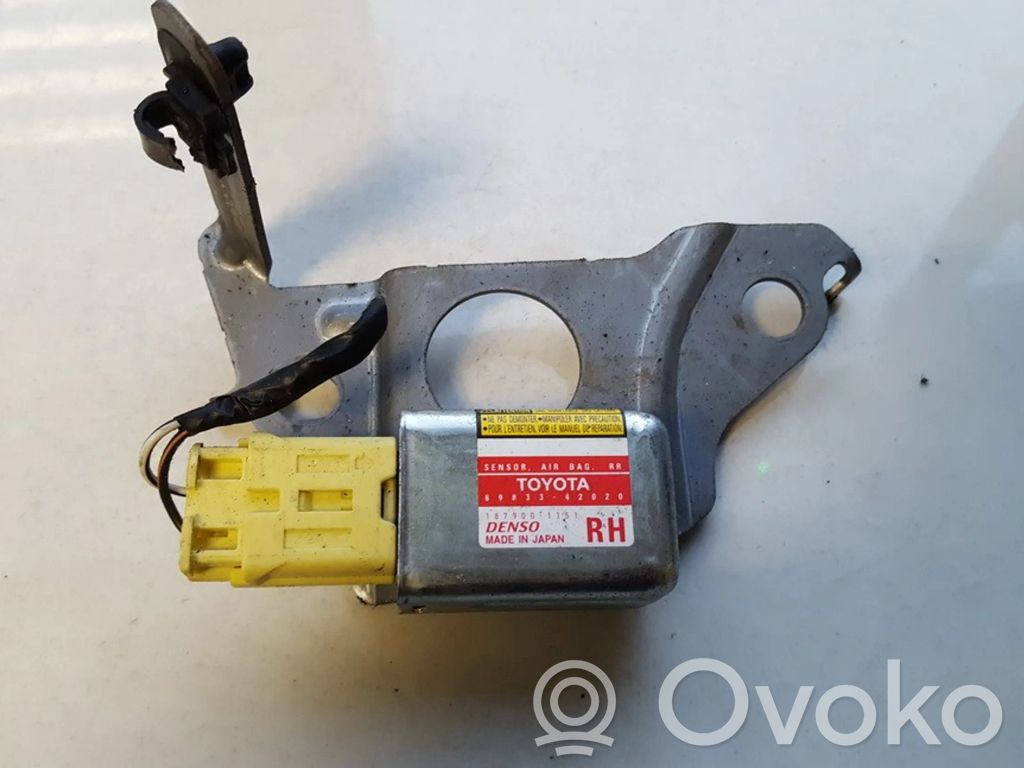 Toyota RAV 4 (XA20) Sensore d’urto/d'impatto apertura airbag