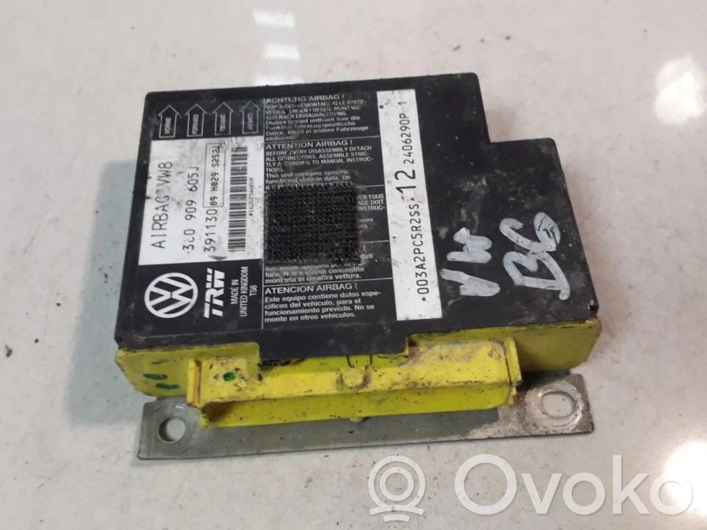 Volkswagen PASSAT B6 Unitate/modul de comandă airbaguri 