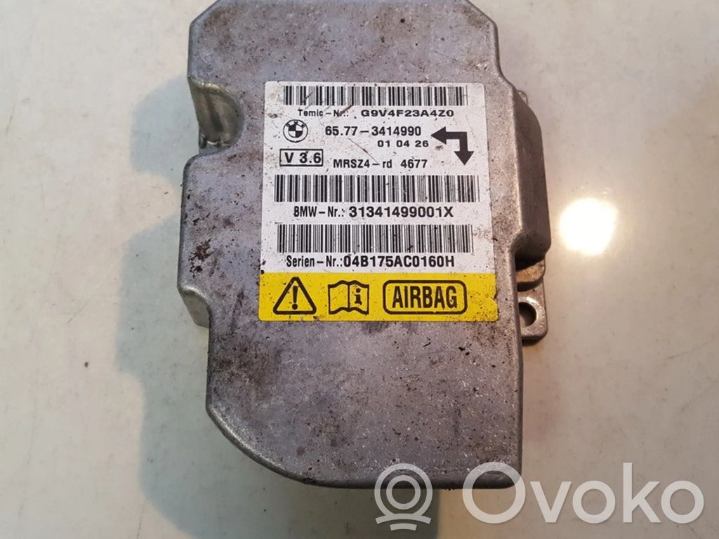 BMW X3 E83 Unitate/modul de comandă airbaguri 